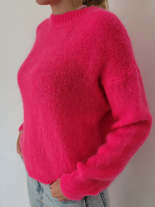 Mohair Wollpullover "Pink"