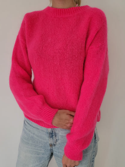 Mohair Wollpullover "Pink"
