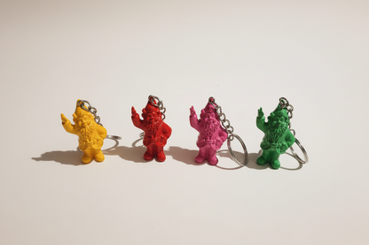 Schlüsselanhänger Gartenzwerg