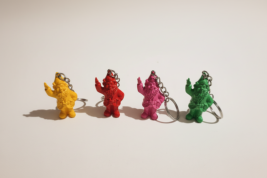 Schlüsselanhänger Gartenzwerg