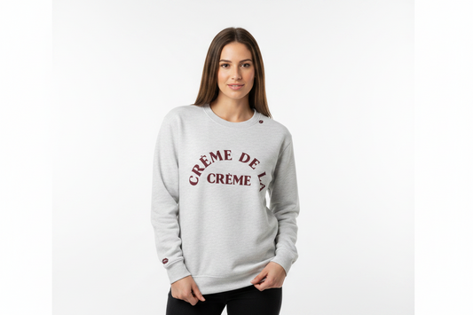 Sweatshirt Creme de la Creme