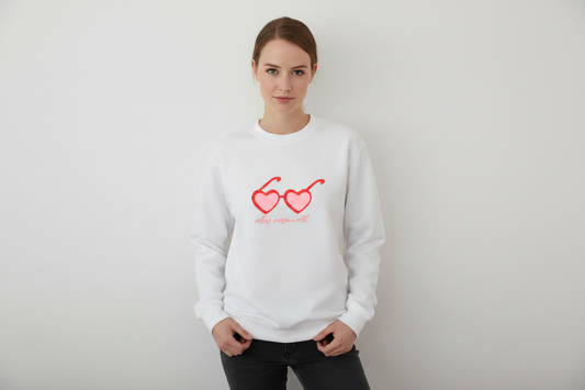 Sweatshirt "Alles rosa-rot!