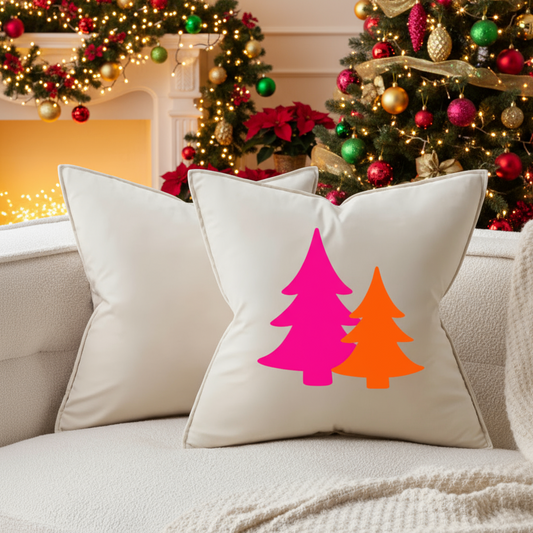 Kissen "Tannenbäume"