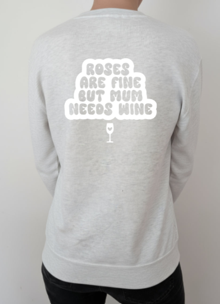 Sweatshirt "Mum needs wine"