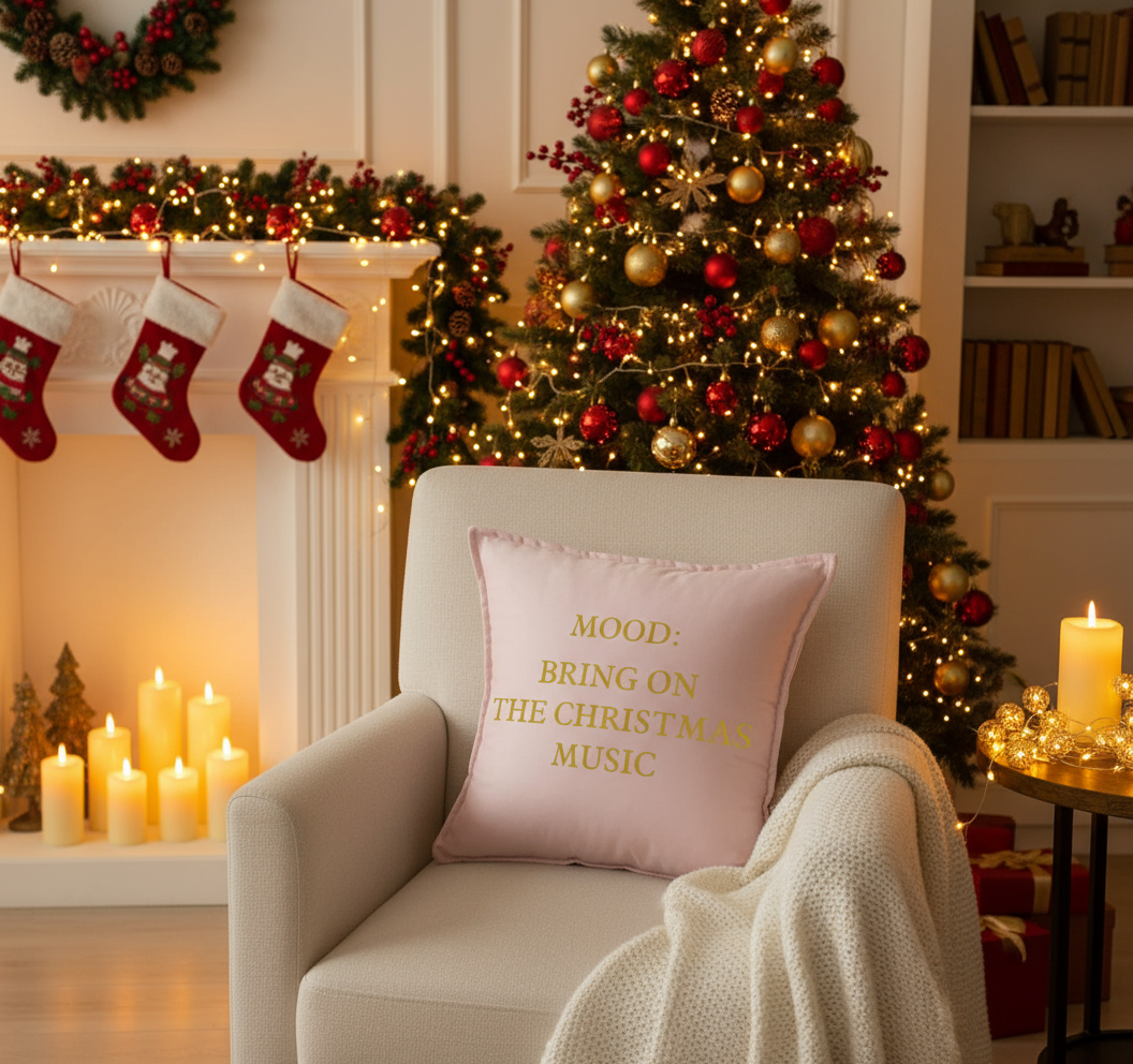 Kissen "Mood: Christmas Music"