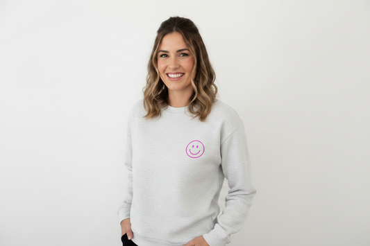 Sweatshirt "Neon Smiley"