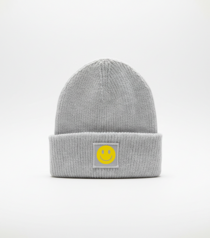 Strickmütze Smiley Mini Me für Erwachsene & Kinder