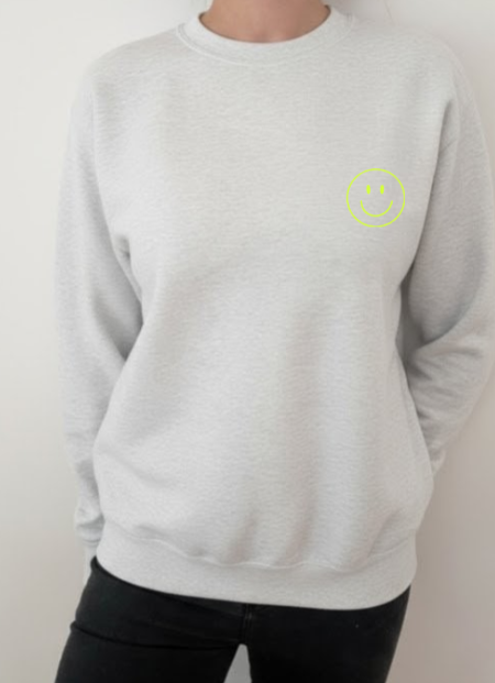Sweatshirt "Neon Smiley"
