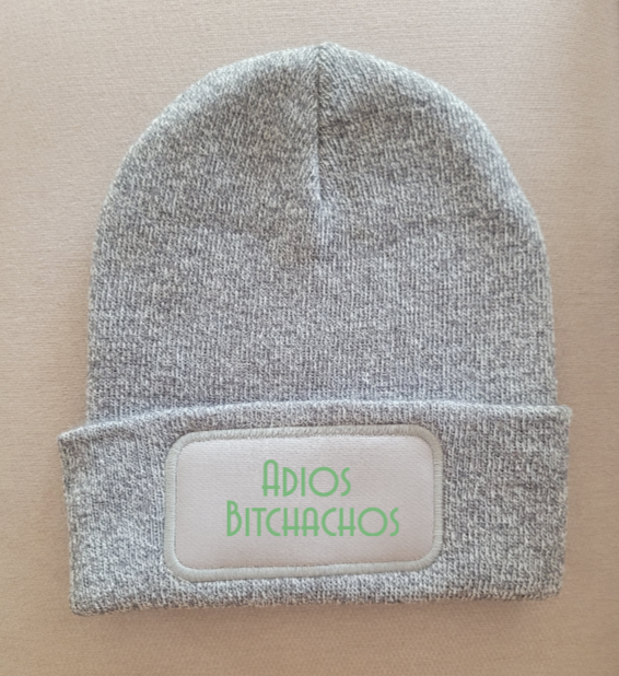 Strickmütze "Adios"