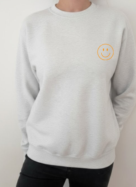 Sweatshirt "Neon Smiley"