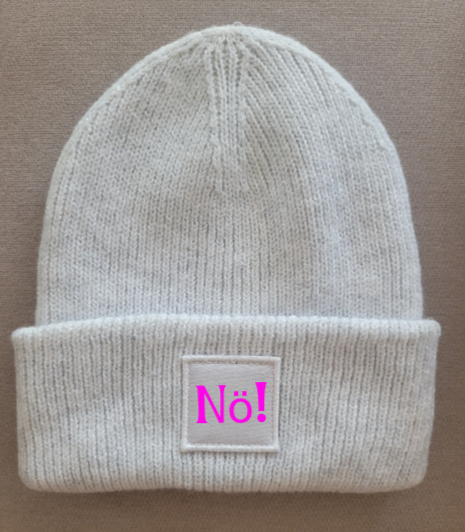 Strickmütze "Nö!" Kids
