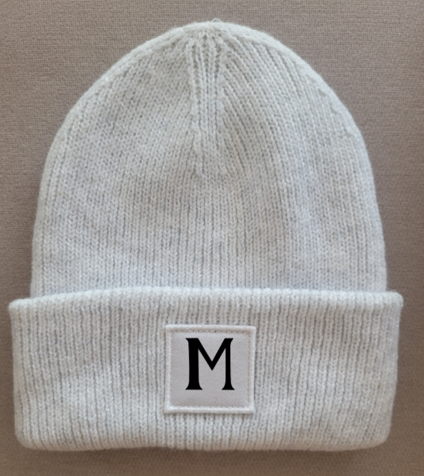 Strickmütze "Buchstabe" Kids