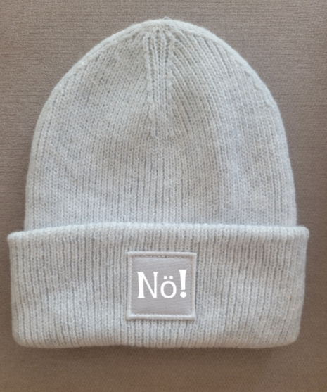 Strickmütze "Nö!" Kids