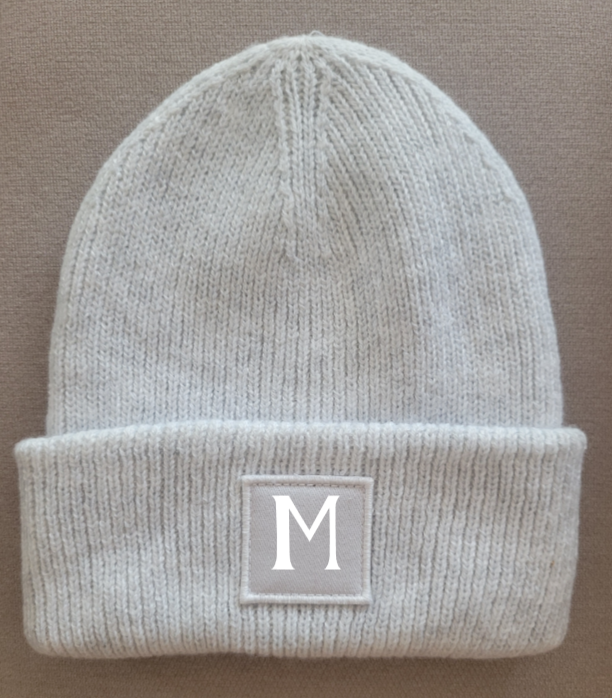 Strickmütze "Buchstabe" Kids