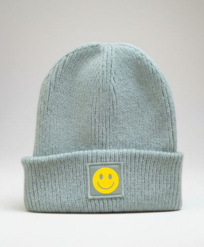 Strickmütze Smiley Mini Me für Erwachsene & Kinder