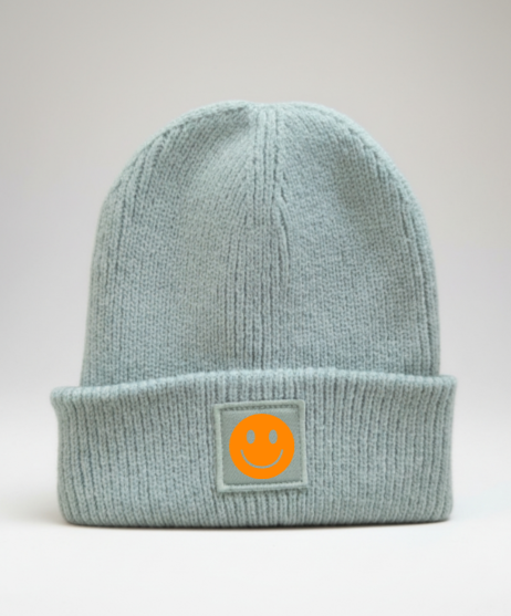 Strickmütze Smiley Mini Me für Erwachsene & Kinder