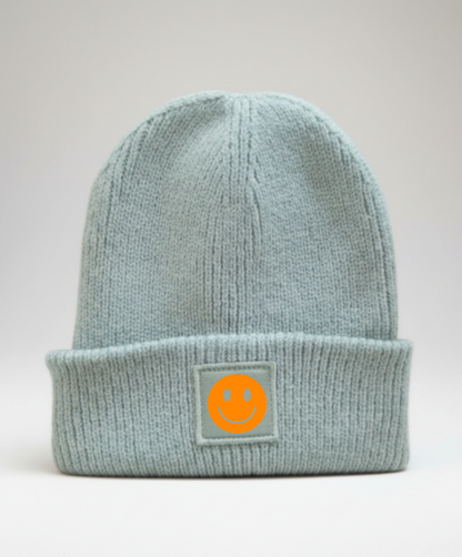 Strickmütze Smiley Mini Me für Erwachsene & Kinder