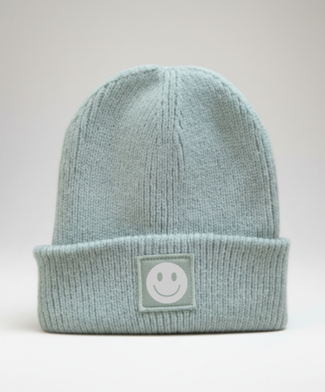 Strickmütze Smiley Mini Me für Erwachsene & Kinder