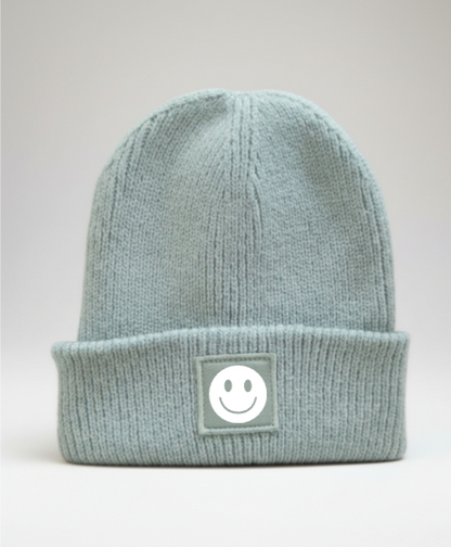 Strickmütze Smiley Mini Me für Erwachsene & Kinder
