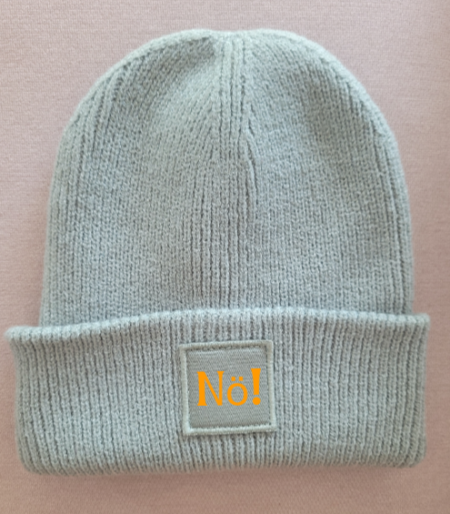Strickmütze "Nö!" Kids