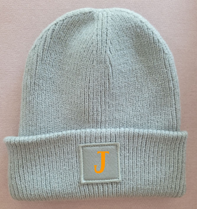 Strickmütze "Buchstabe" Kids