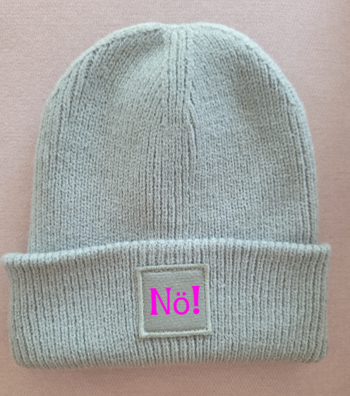 Strickmütze "Nö!" Kids