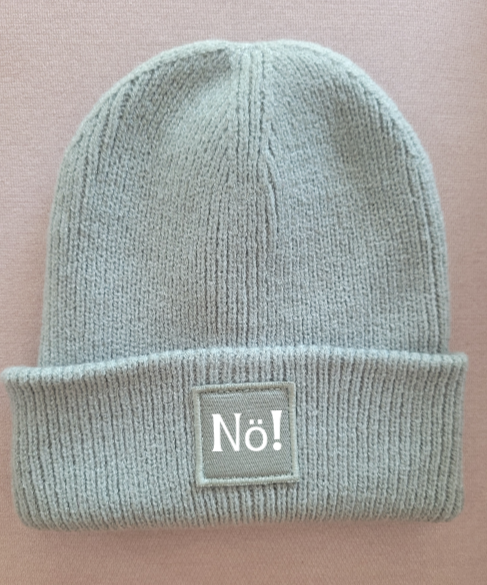 Strickmütze "Nö!" Kids