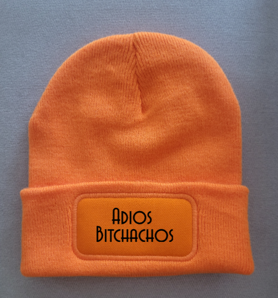 Strickmütze "Adios"