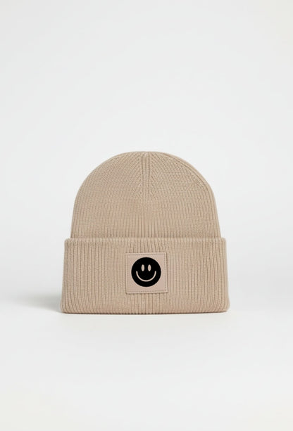 Strickmütze Smiley Mini Me für Erwachsene & Kinder