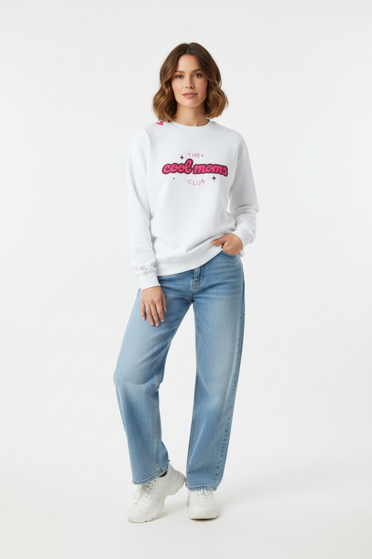Sweatshirt "Cool Moms Club"