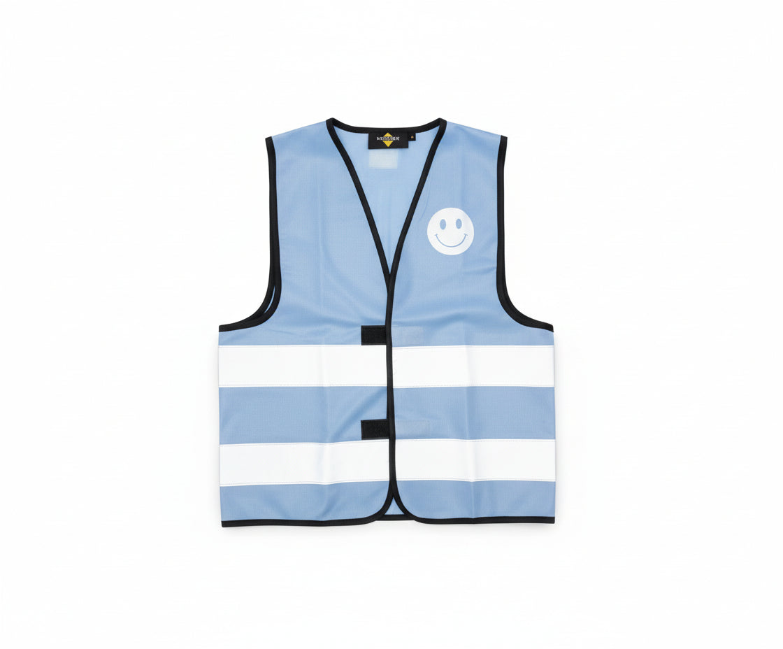 Reflektierende Kinderwarnweste Smiley