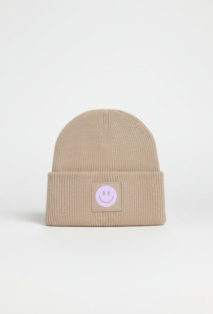 Strickmütze Smiley Mini Me für Erwachsene & Kinder