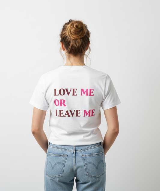 Lustiges Statement Shirt mit Spruch in weiß für Damen