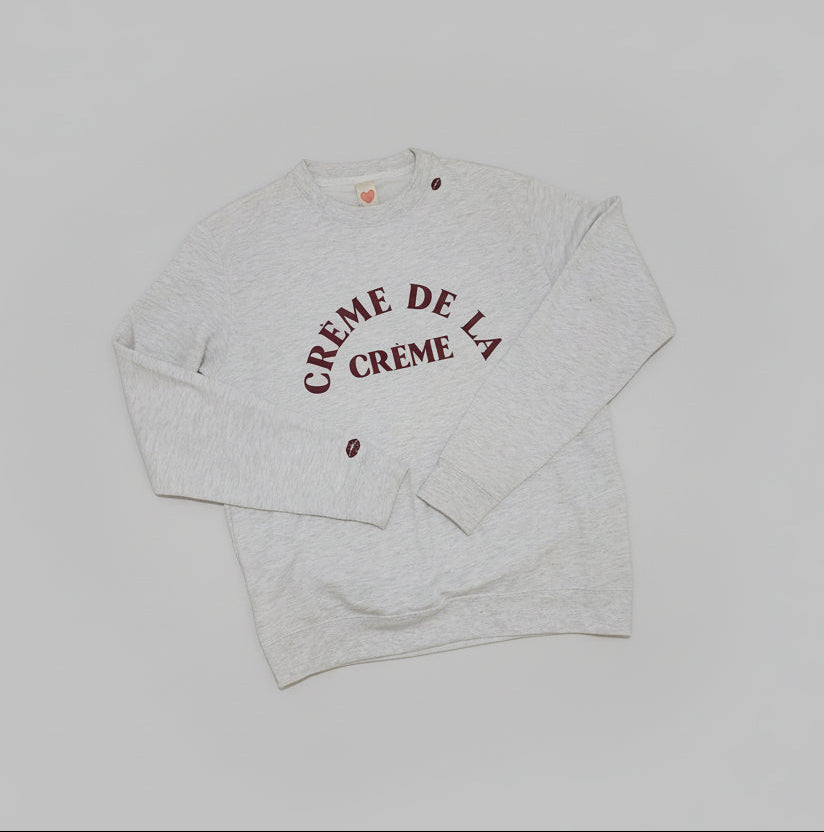 Sweatshirt Creme de la Creme