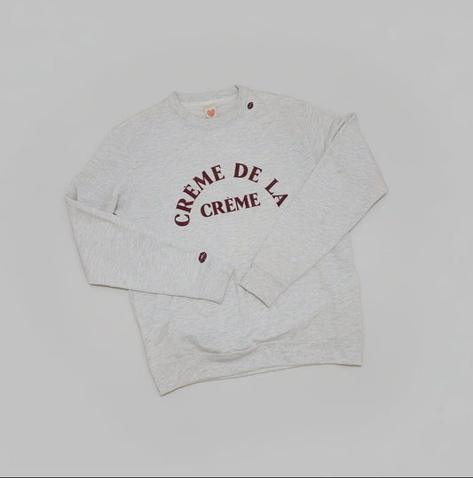 Sweatshirt Creme de la Creme