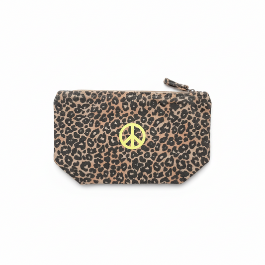 Kosmetiktasche Leo Herz / Peace