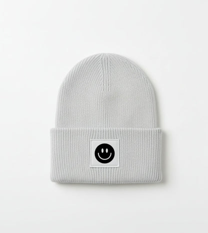 Strickmütze Smiley Mini Me für Erwachsene & Kinder