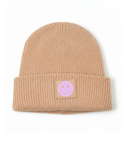 Strickmütze Smiley Mini Me für Erwachsene & Kinder