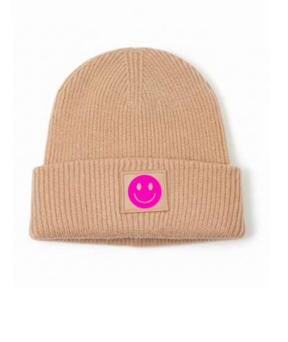 Strickmütze Smiley Mini Me für Erwachsene & Kinder