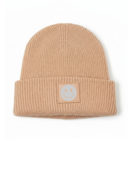 Strickmütze Smiley Mini Me für Erwachsene & Kinder