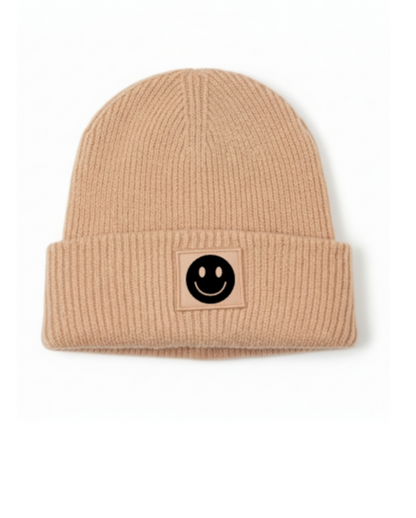 Strickmütze Smiley Mini Me für Erwachsene & Kinder