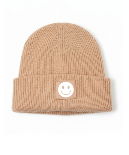 Strickmütze Smiley Mini Me für Erwachsene & Kinder