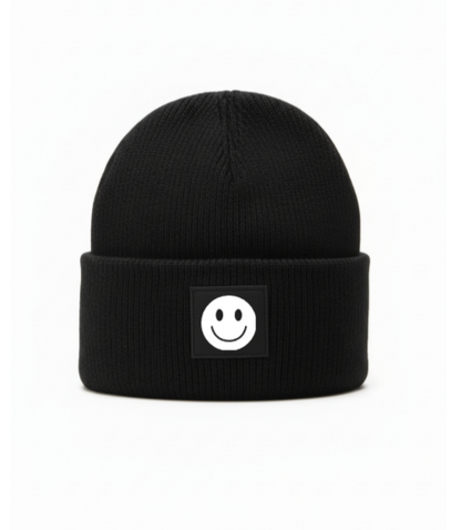 Strickmütze Smiley Mini Me für Erwachsene & Kinder