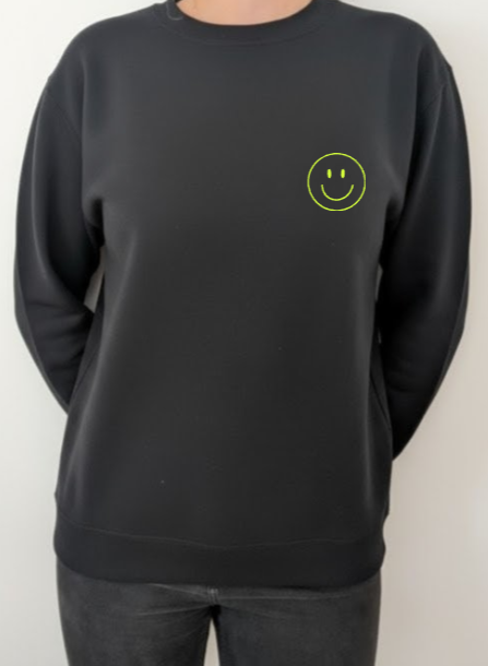 Sweatshirt "Neon Smiley"