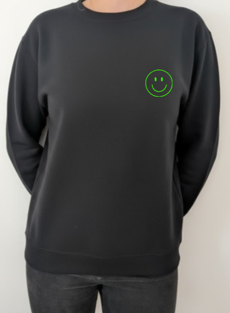 Sweatshirt "Neon Smiley"