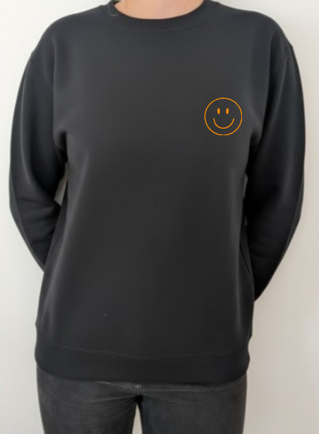 Sweatshirt "Neon Smiley"
