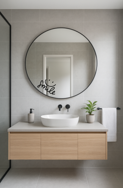 Spiegelkleber "Smile"