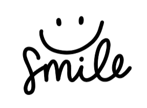 Spiegelkleber "Smile"