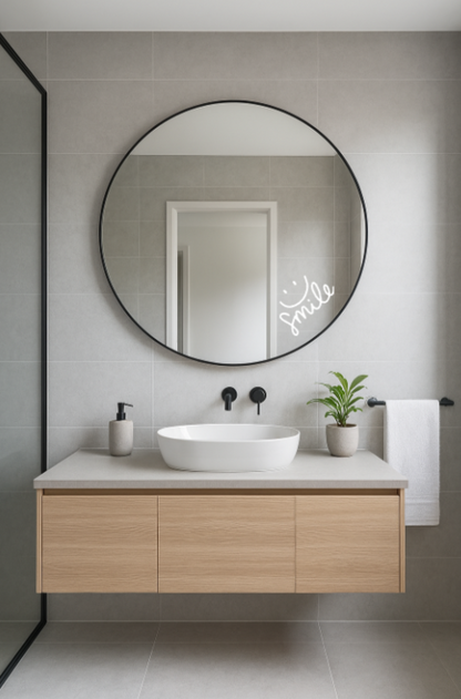 Spiegelkleber "Smile"