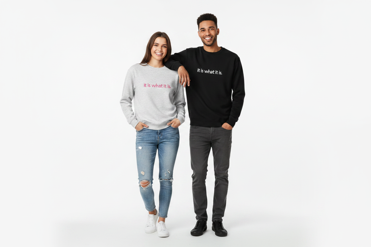 Sweatshirt "It is what it is!